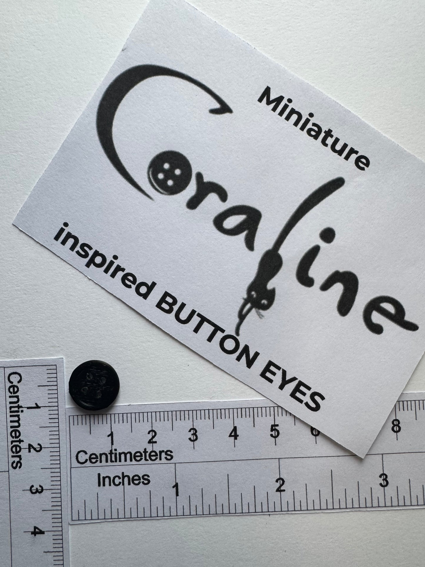 Miniature Coraline/Other Mother Button Eyes