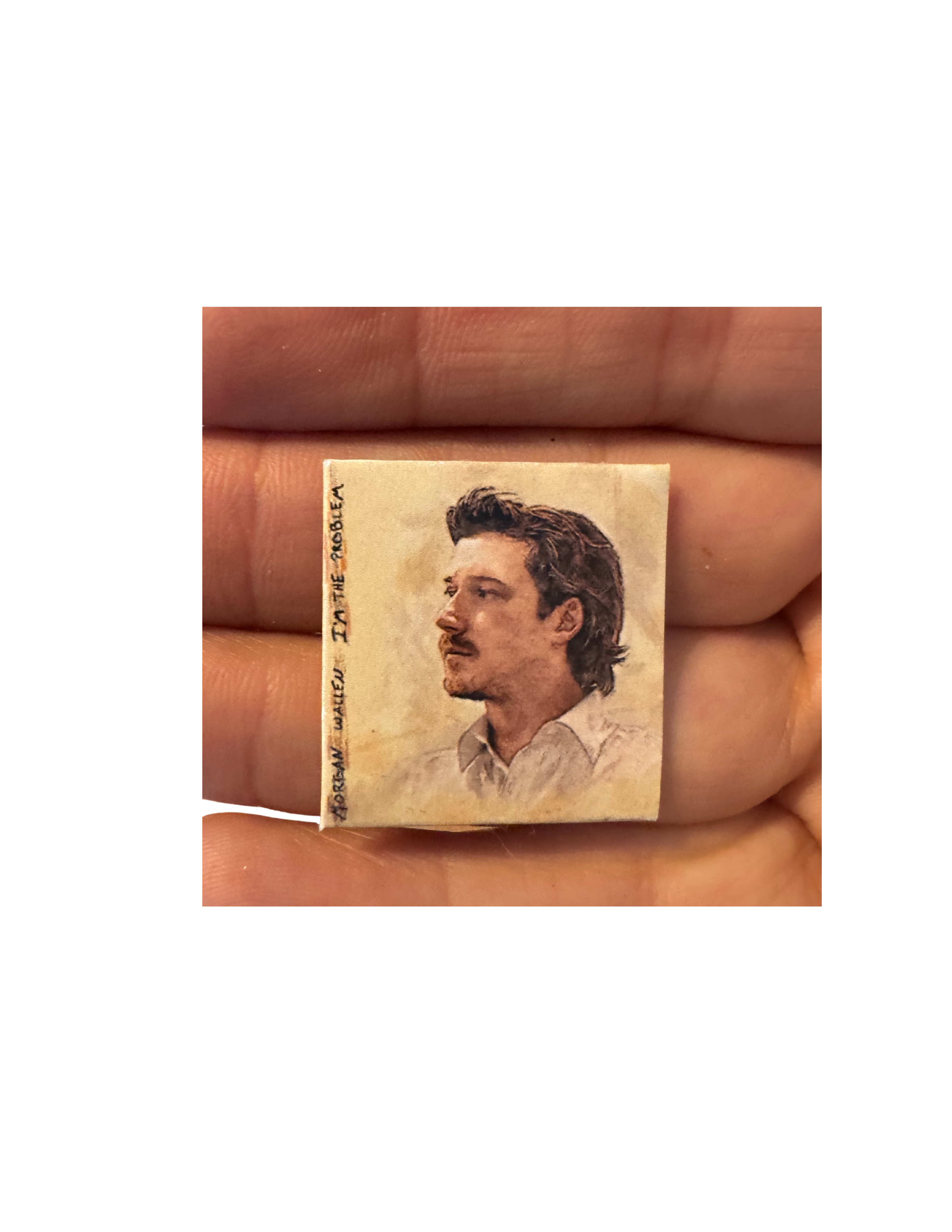 1:12 Sized Miniature Morgan Wallen Vinyl Records