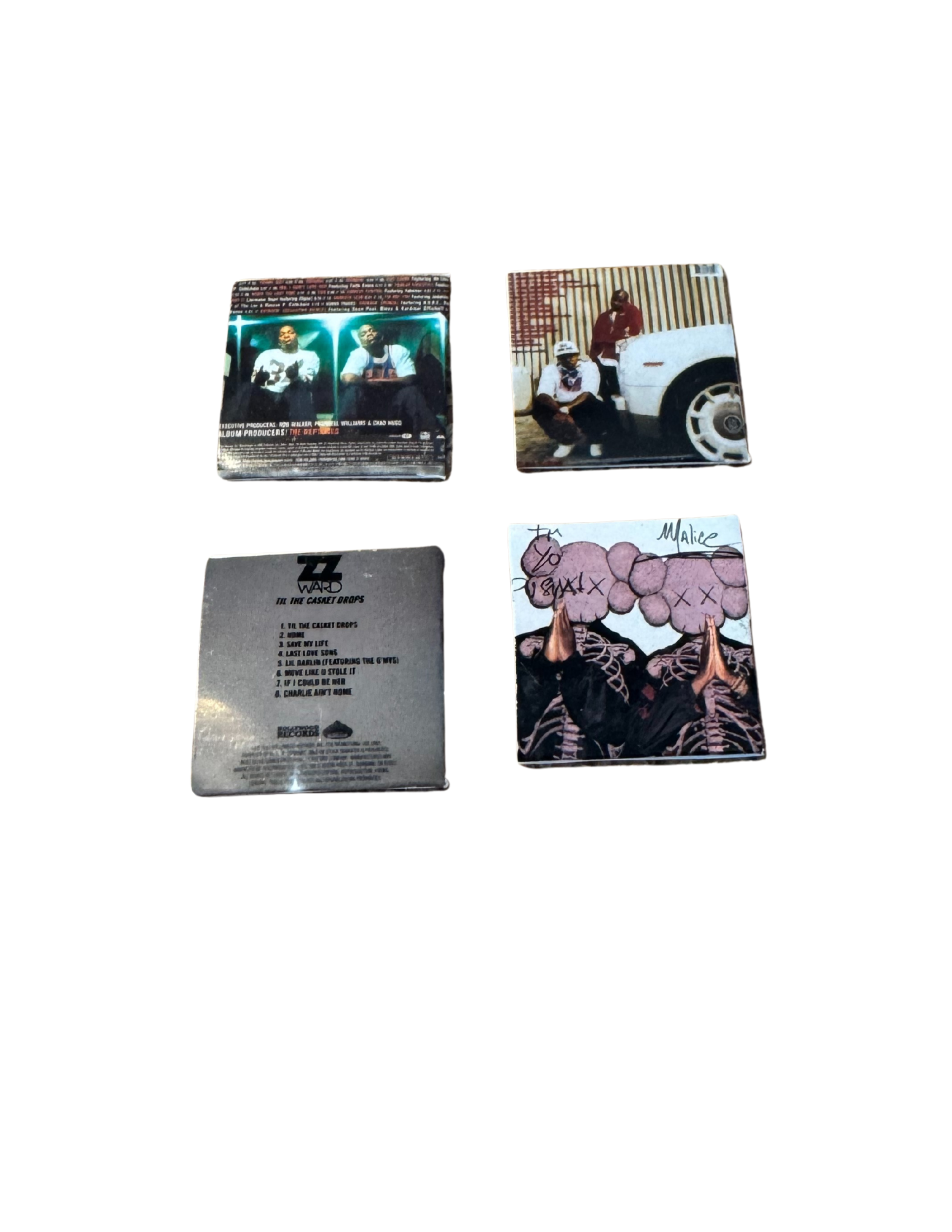 Miniature 1:12 Scale Clipse Vinyl Album Covers + Mini Record