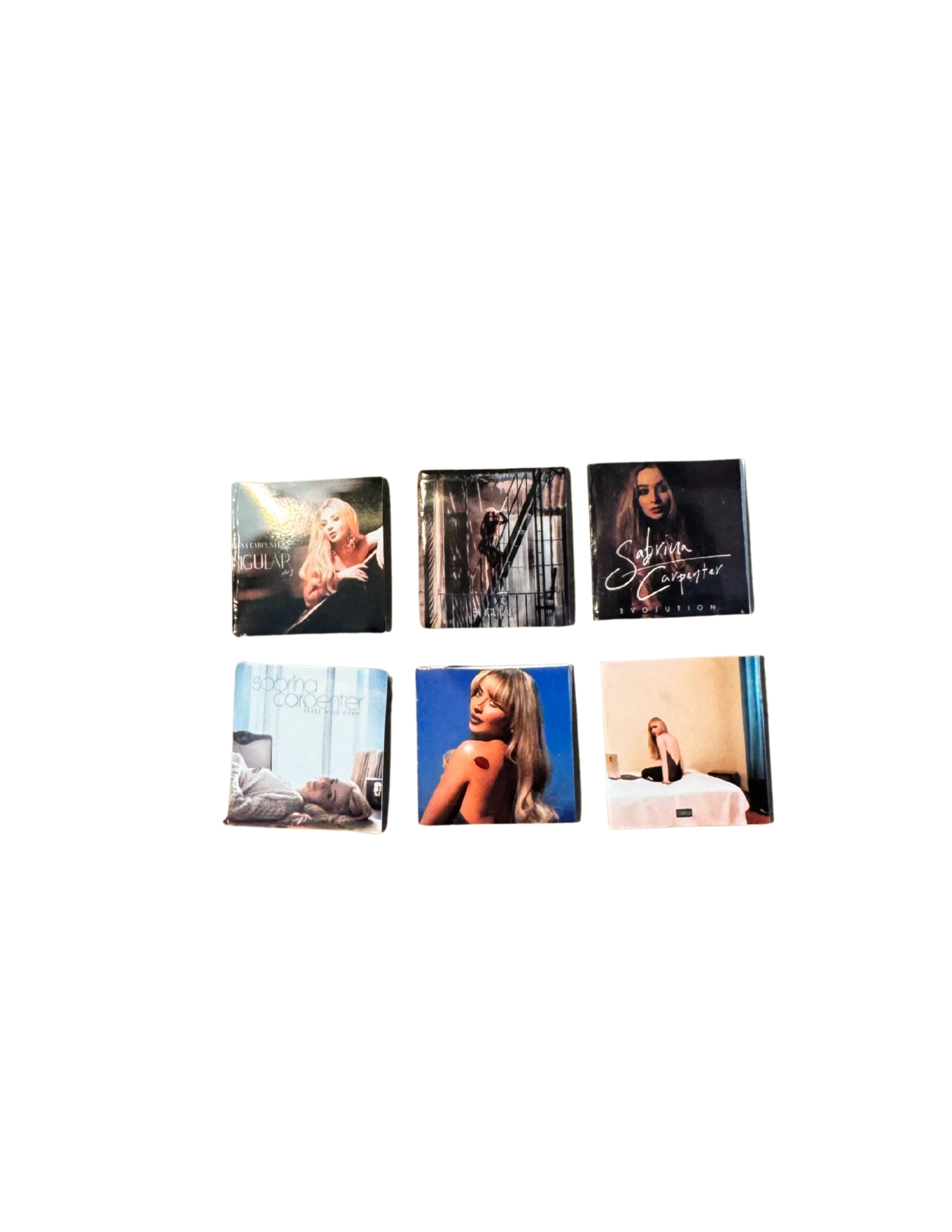 Miniature Sabrina Carter Vinyl Albums with Mini Record Sabrina Carter Fan Gift All Titles Available Gift For Girls Mini Sabrina Carter