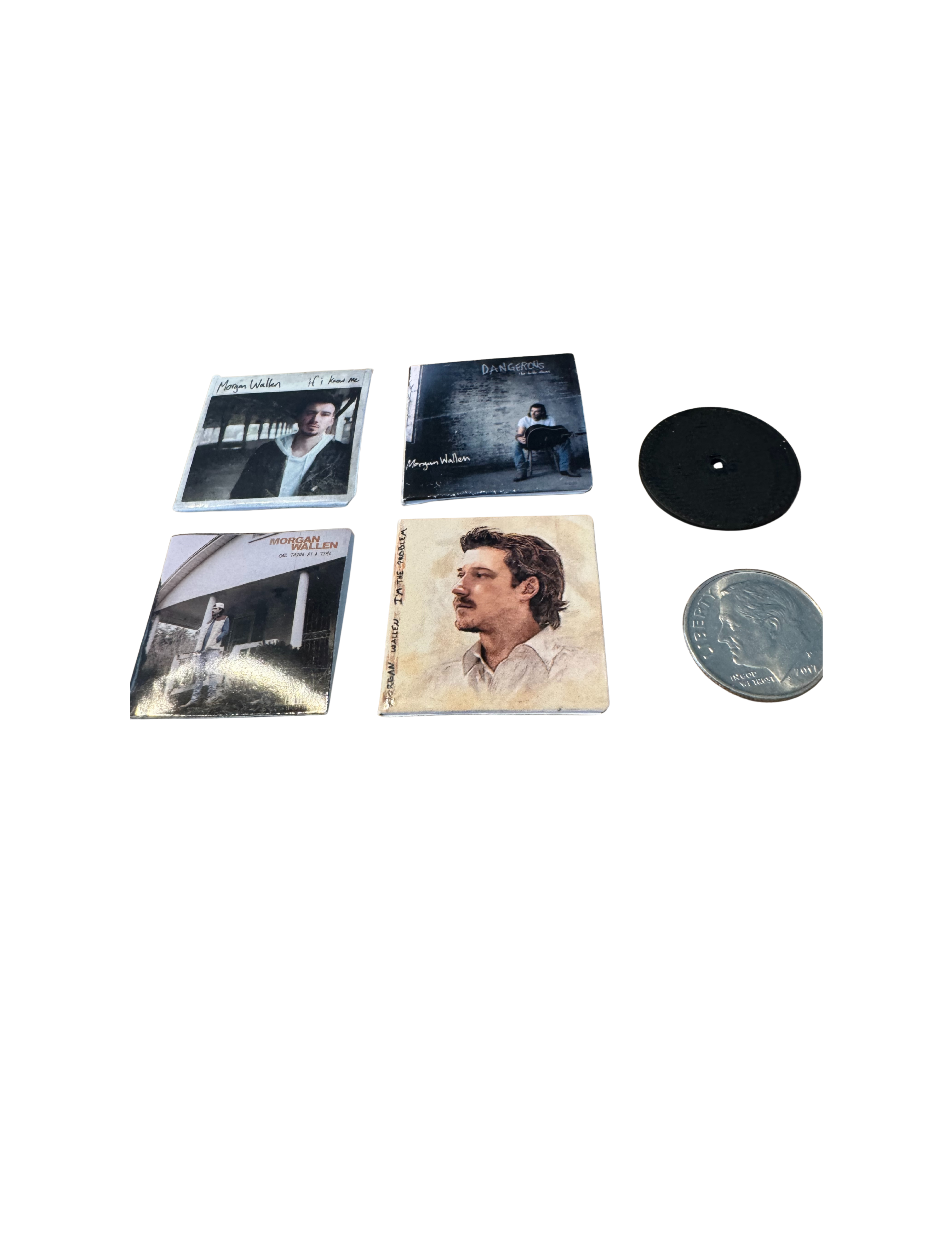 1:12 Sized Miniature Morgan Wallen Vinyl Records