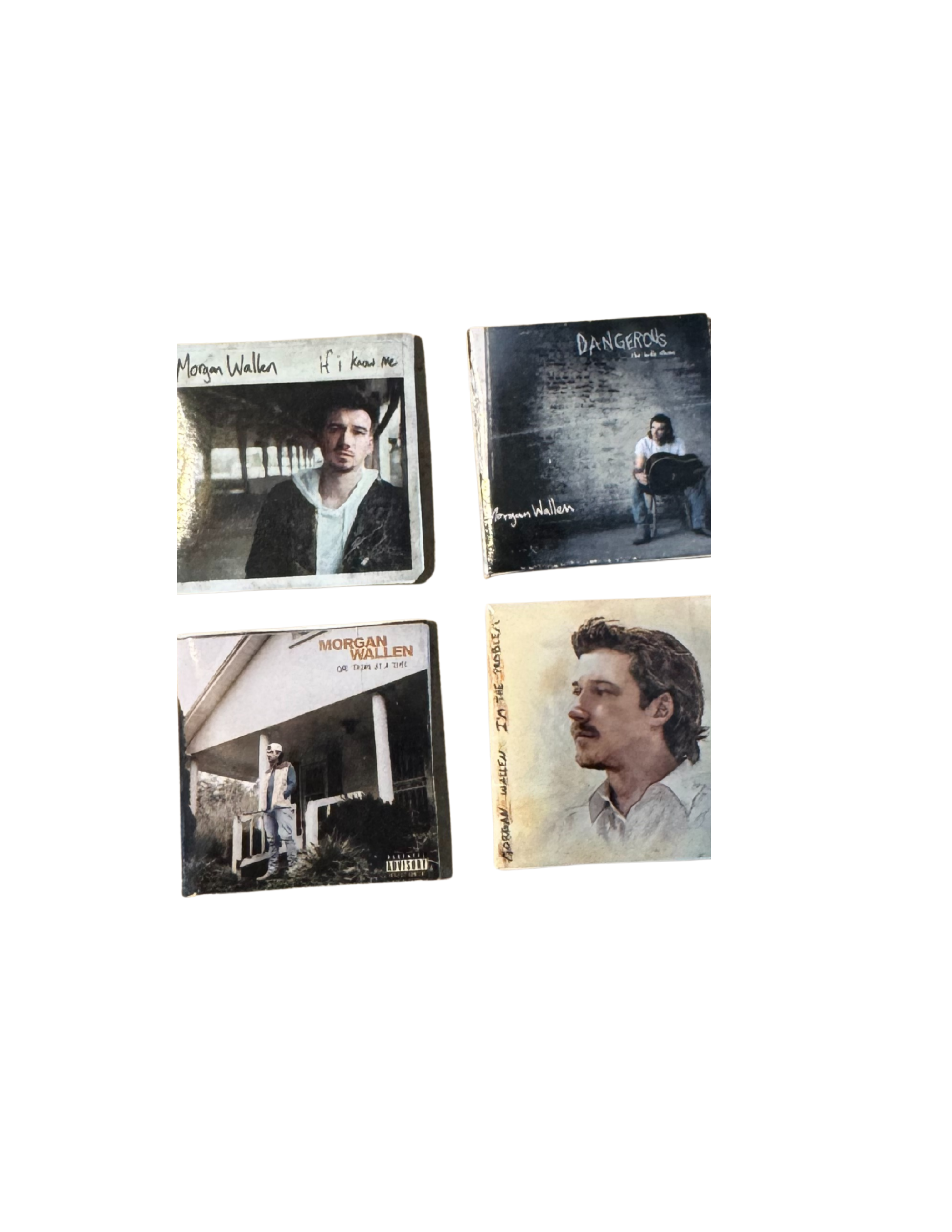 1:12 Sized Miniature Morgan Wallen Vinyl Records