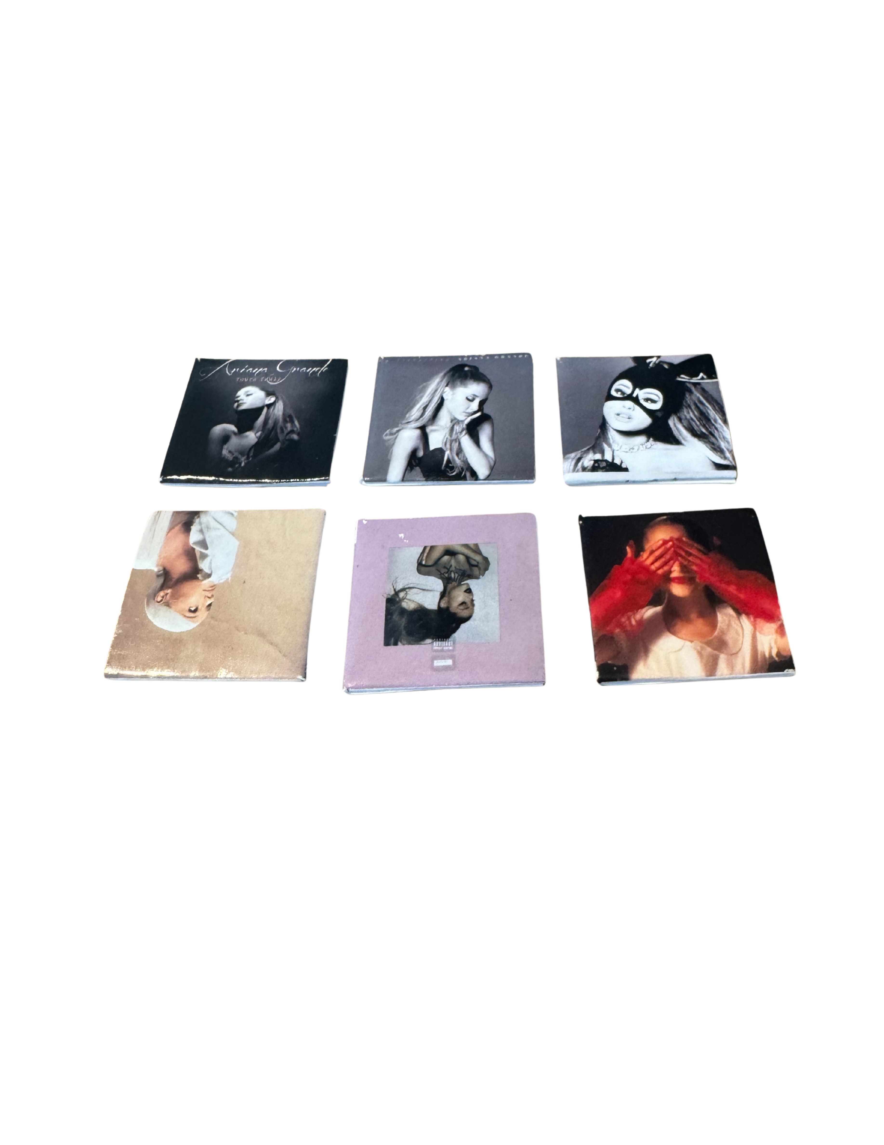 Miniature 1:12 Scale Ariana Grande Albums – Dollhouse-Sized Vinyl Records Tiny Vinyl Collection Ariana Fan Gift All Titles Available