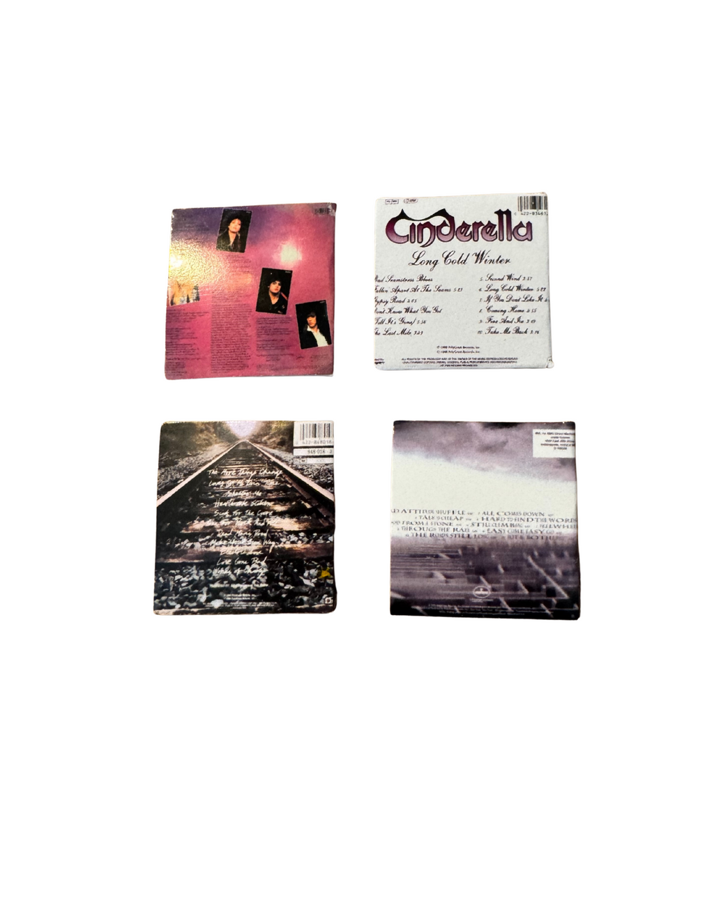 Miniature 1:12 Scale Cinderella Vinyl Album Covers + Mini Record