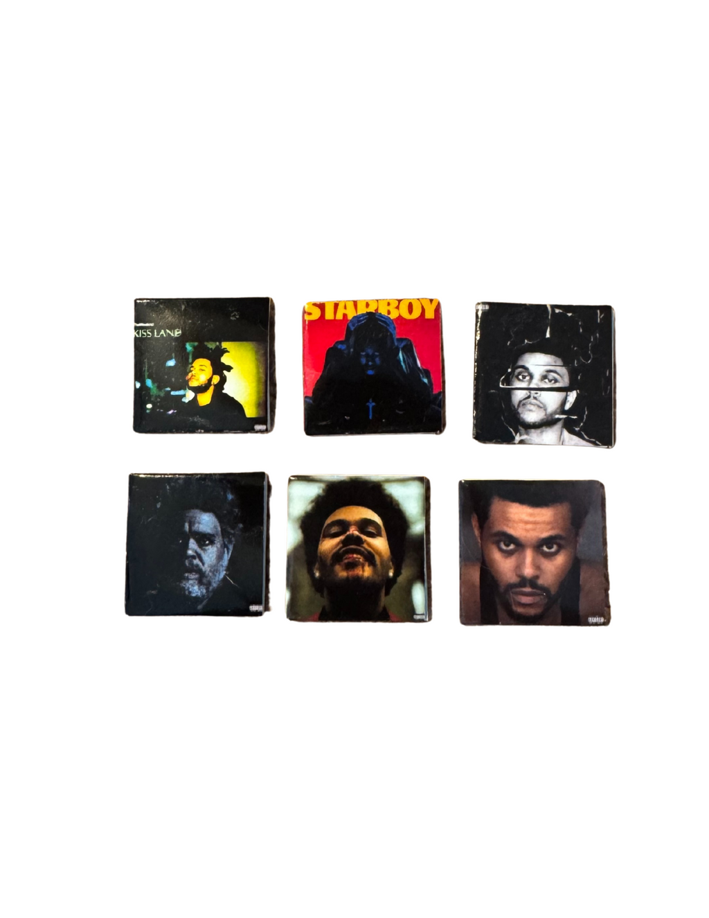 Miniature 1:12 Scale The Weeknd Vinyl Album Covers + Mini Record