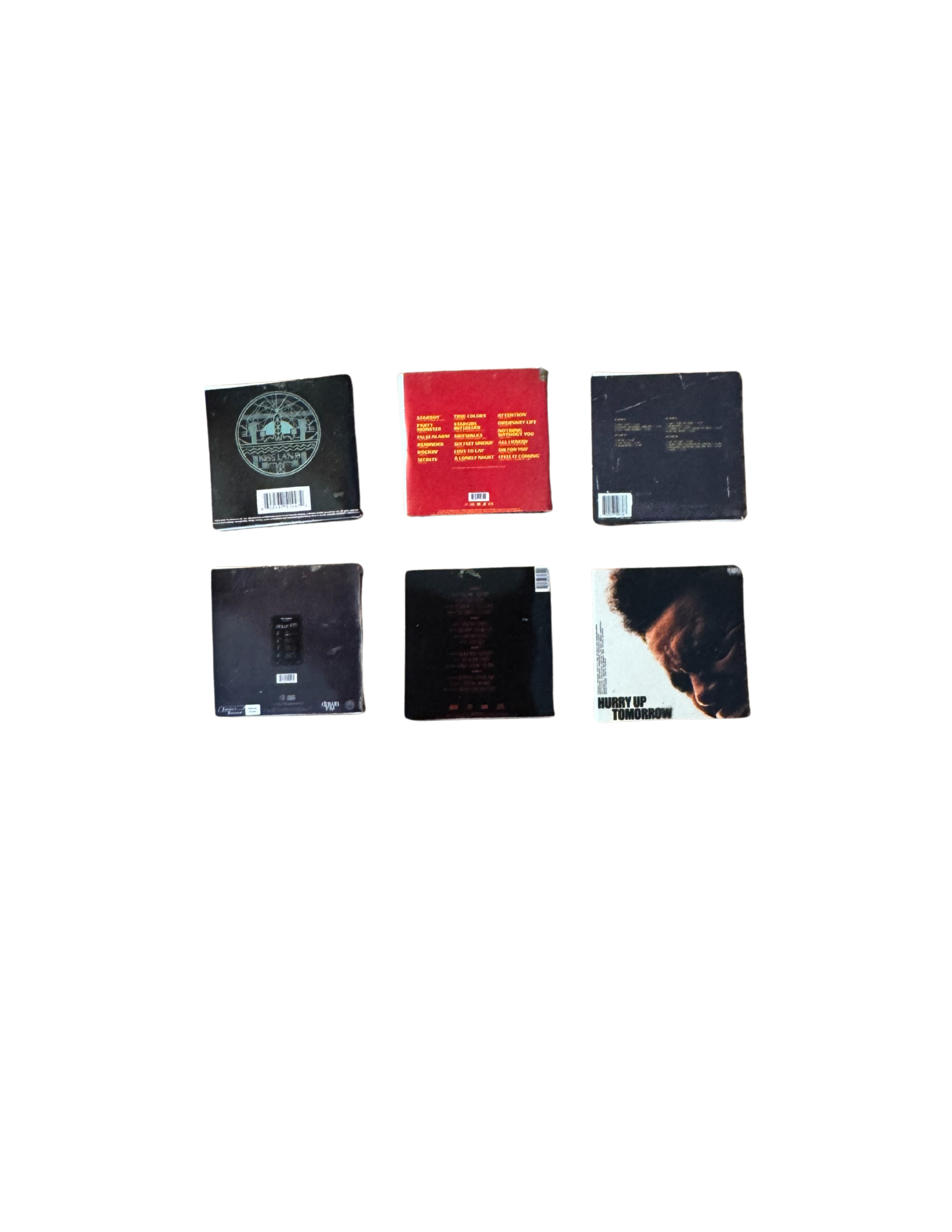 Miniature 1:12 Scale The Weeknd Vinyl Album Covers + Mini Record