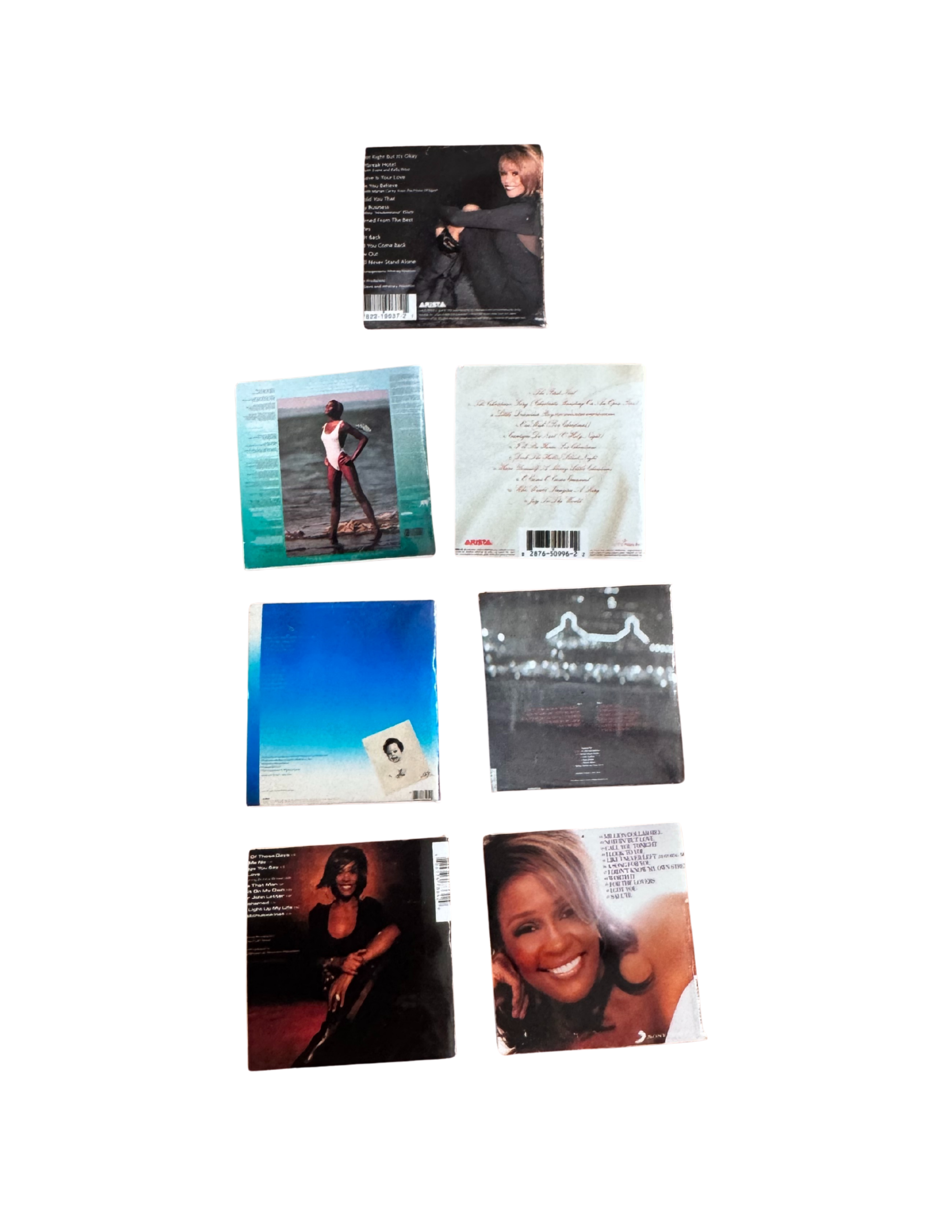 Miniature Whitney Houston Vinyl 1:12 Scale Dollhouse Mini Music Decor Whitney Houston Fan Gift Unique 80s Gift All Titles Available
