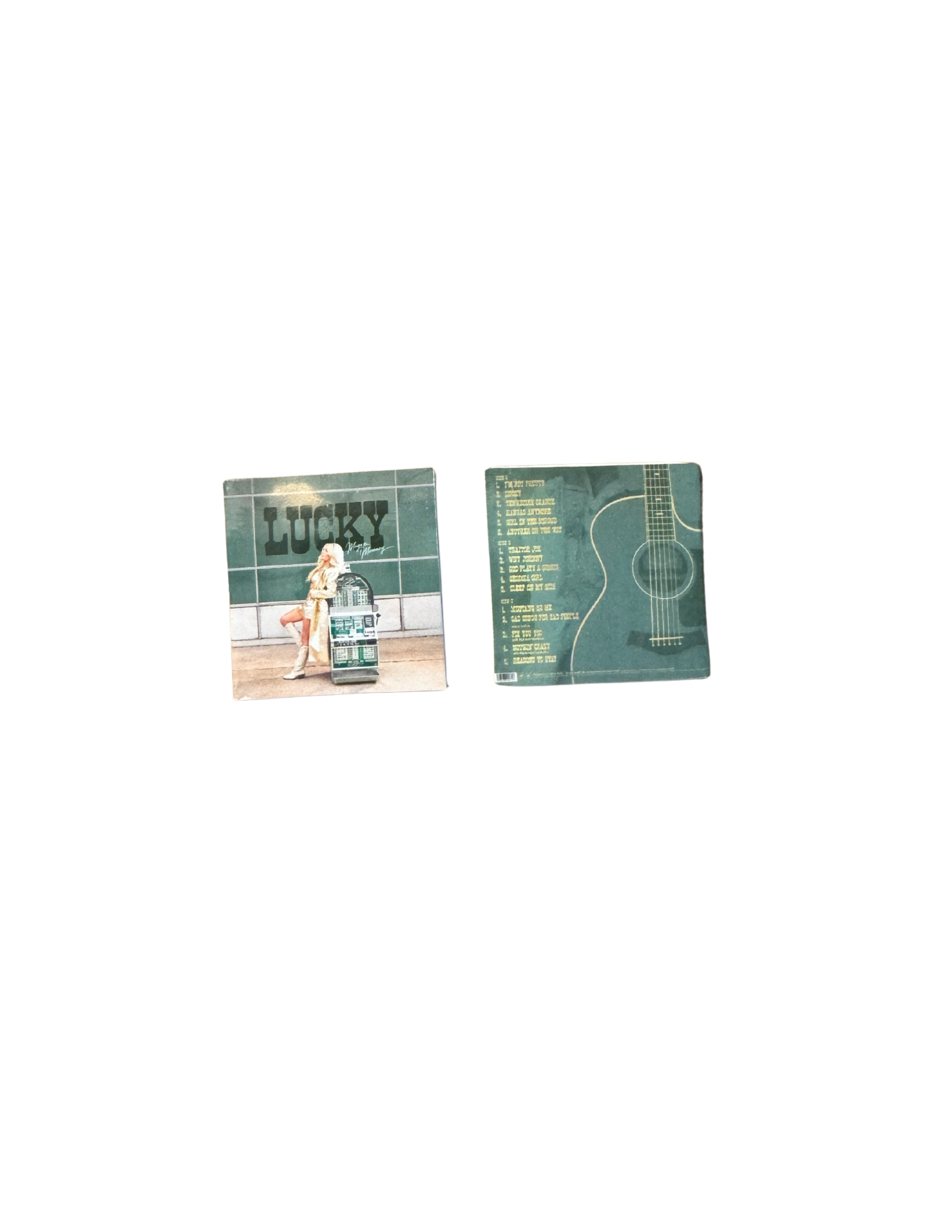 Miniature 1:12 Scale Megan Moroney Vinyl Album Cover + Mini Vinyl Country Fan Gift Megan Moroney Collectible Mini Album