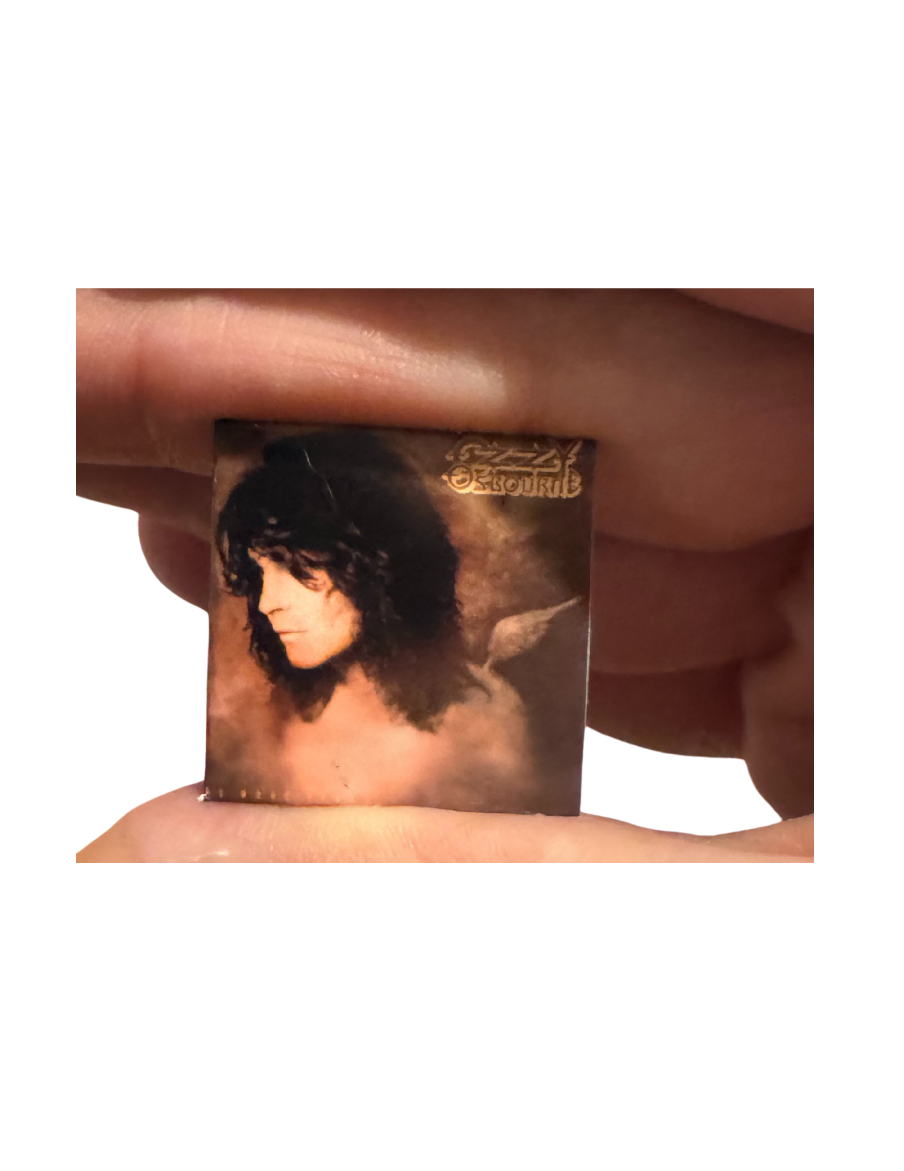 Miniature Ozzy Osbourne Vinyl Records 1:12 Scale Dollhouse Mini Ozzy Fan Gift Mini 3D Printed Record Glossy Album Cover All Titles Available