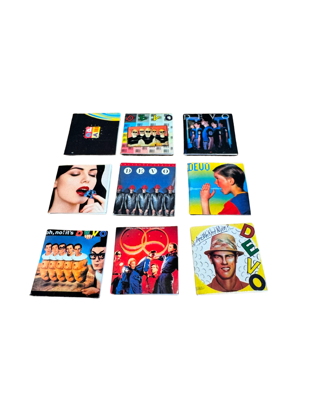 Miniature Devo Vinyl Albums – 1:12 Scale with 3D Printed Records Devo Fan Gift 1980's Pop Miniature Collectible Devo All Titles Available