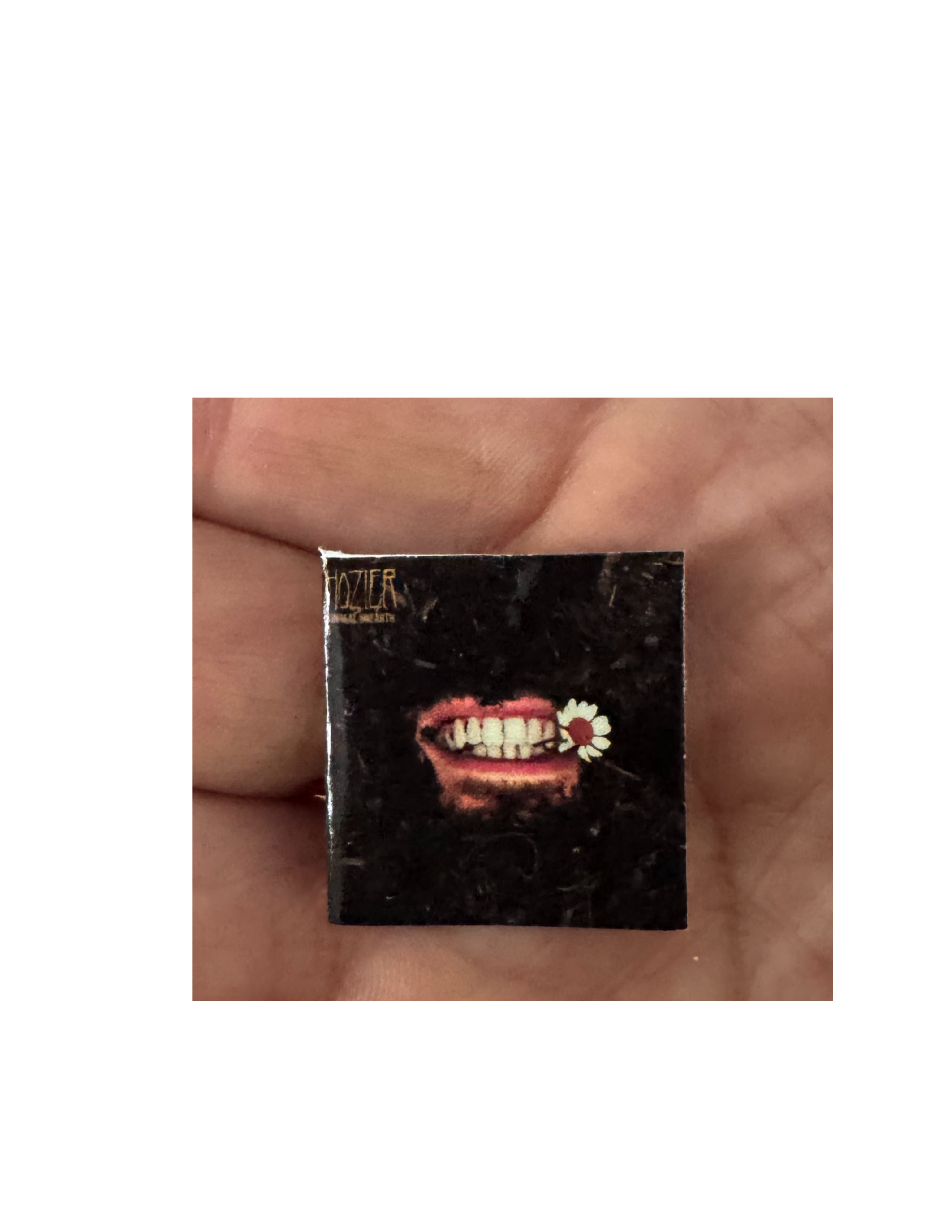 Miniature Size 1:12 Scale Hozier Vinyl Records
