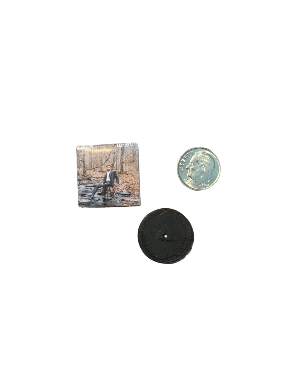Miniature 1:12 Scale Dylan Scott Vinyl Album Collection, Dollhouse Miniature Records