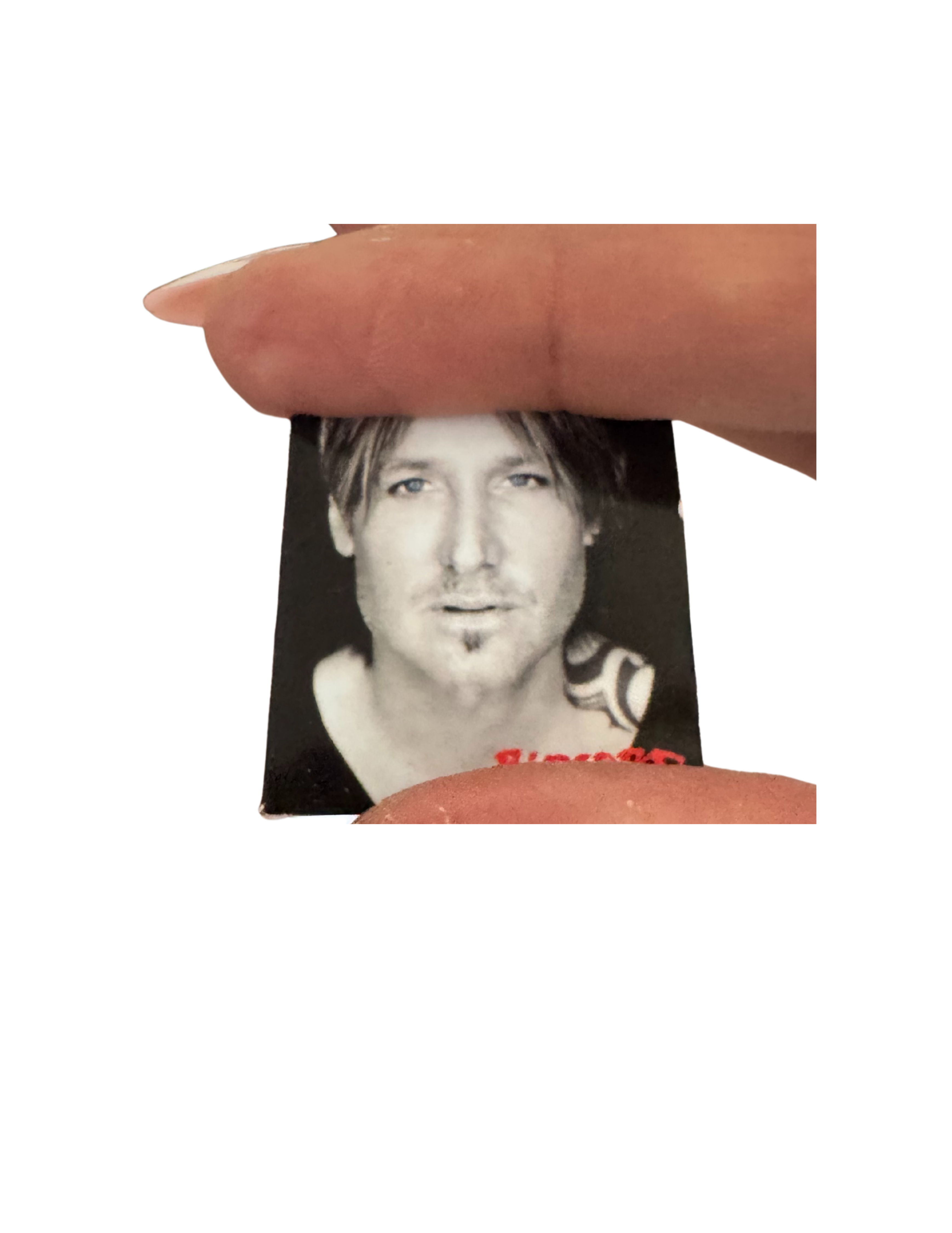 Miniature Keith Urban Vinyl Records – 1:12 Scale | Handmade Mini Albums with 3D Printed Record | Country Music Collectible